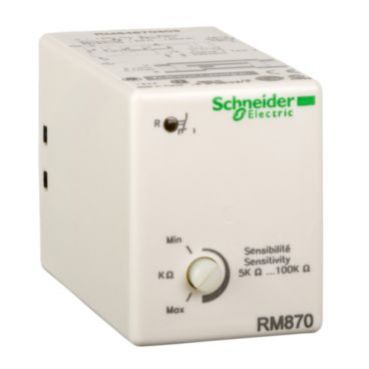 Zelio Control Przekaźnik kontroli poziomu cieczy RM84 wtykowy 8 pinów 24 V AC RM84870301 SCHNEIDER (RM84870301)